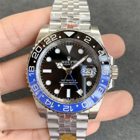 rolex gmt ii batman replica|2023 rolex gmt batman.